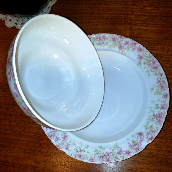 1868-1898 Limoges Butter Dish. - Picture 3 of 10